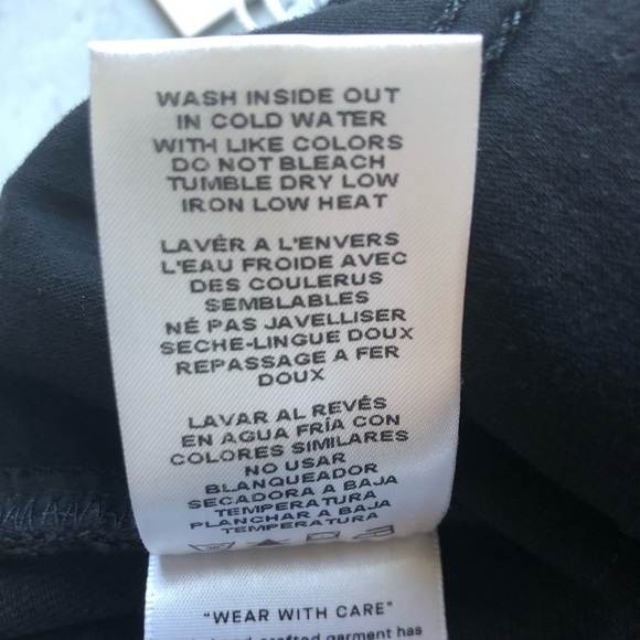 Good American NWT Black Cut Off Shorts Size 2 - Picture 8 of 12